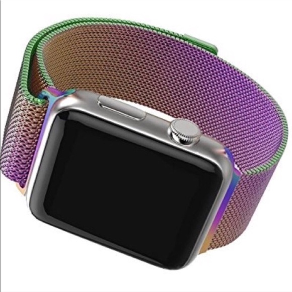 Accessories - NEW Rainbow Stainless Band For Apple Watch 38mm